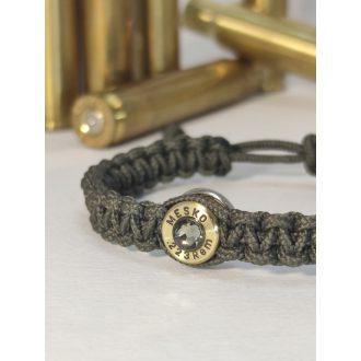   1-Lövetű Női Töltény karkötő, Vadász ékszer .223 RemMag választható szín