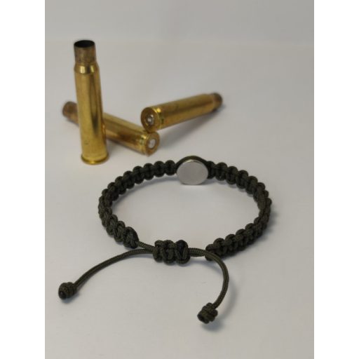 1-Lövetű Női Töltény karkötő, Vadász ékszer .308 Win választható szín