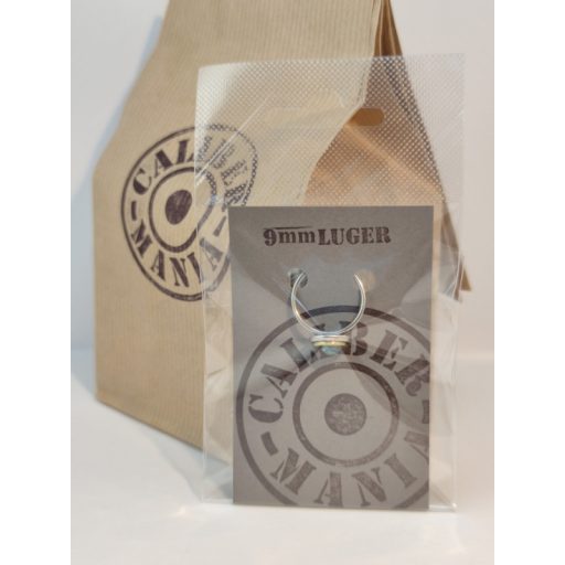 1-Lövetű Töltény gyűrű Vadász ékszer .30-06 Sprg, választható kristály