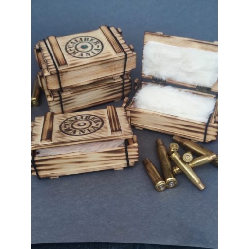 1-Lövetű Töltény Karlánc .45 Auto, választható kristály