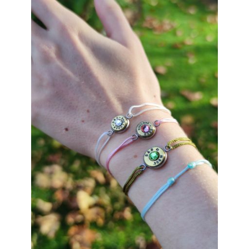 Zsinór Töltény karkötő .308 Win, választható szín