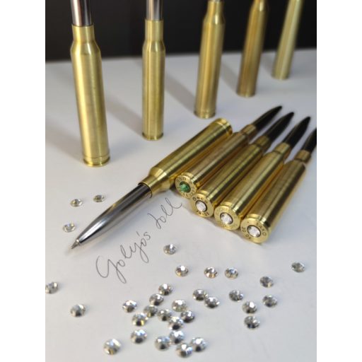 Női Töltény Golyóstoll .30-06 Sprg, választható kristály