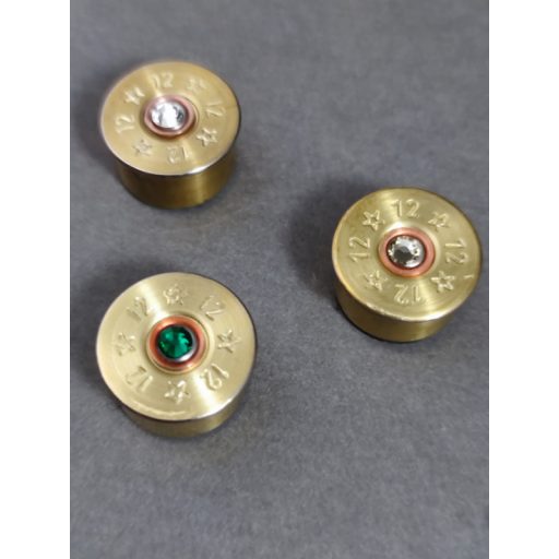 Női Töltény Hűtőmágnes, választható kristály