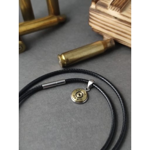 .308 Win Férfi Fekete Nyaklánc
