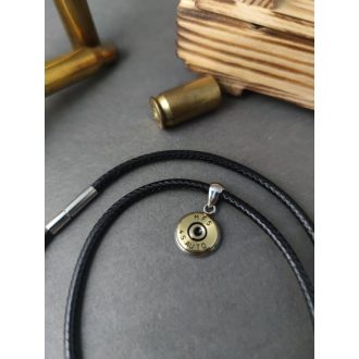 .45 Auto Férfi Fekete Nyaklánc