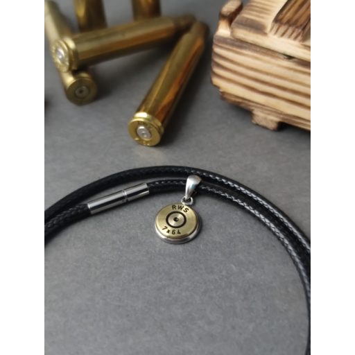 7x64 Férfi Fekete Nyaklánc