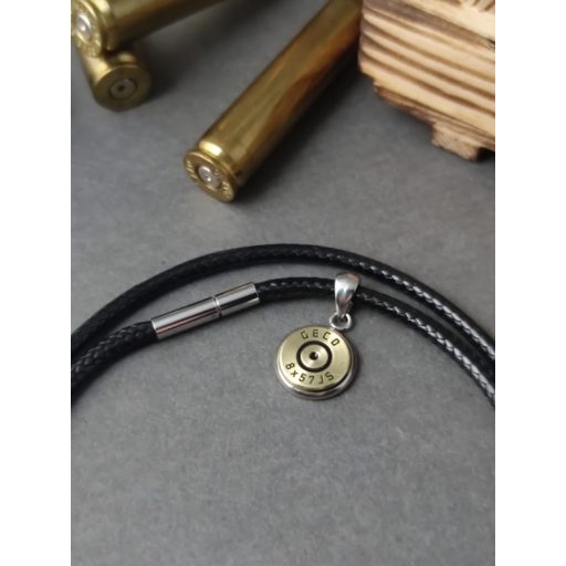 8x57 JS Férfi Fekete Nyaklánc