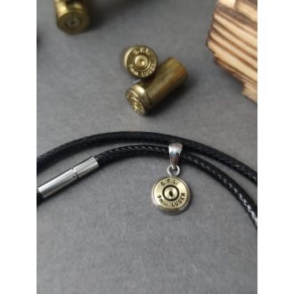 9 mm Luger Férfi Fekete Nyaklánc