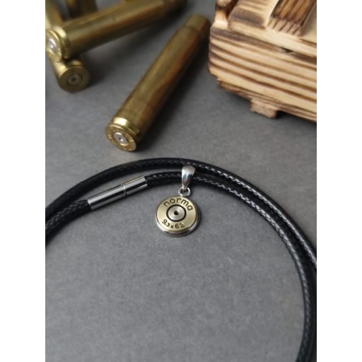 9.3x62 Férfi Fekete Nyaklánc