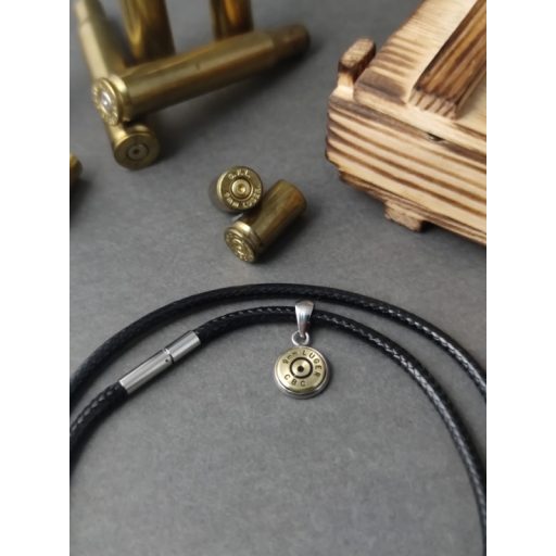 9 mm Luger Férfi Fekete Nyaklánc