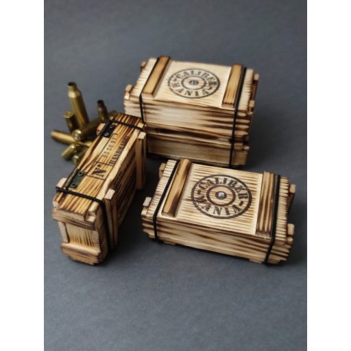 Női Lőszeres Láda, Kicsi díszdoboz, választható szín