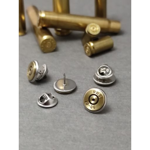 .30-06 Sprg Töltény Kitűző