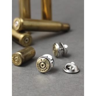 9 mm Luger Töltény Kitűző