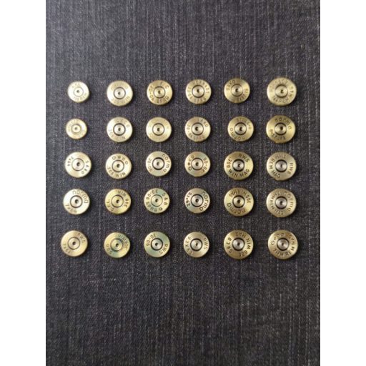 9 mm Luger Bőr Karkötő, választható szín